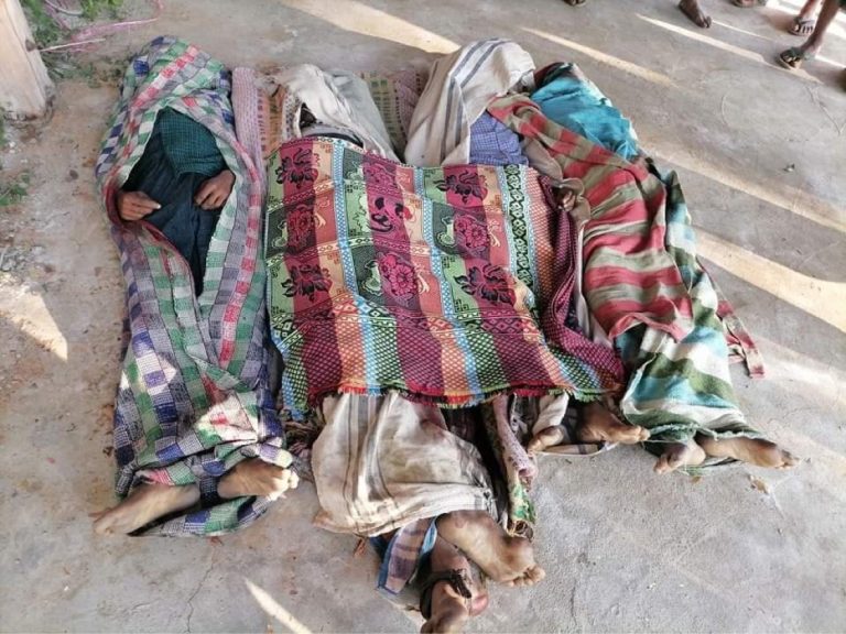 ဆောမြို့နယ်တွင် ဂျက်တိုက်လေယာဥ်ဖြင့်တိုက်ခိုက်ခံရ၍ ပြည်သူ၄ ဦးသေဆုံး