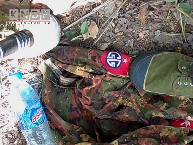 လွိုင်ကော်မြို့နယ်တိုက်ပွဲ စစ်ကောင်စီတပ်ဖွဲ့ဝင် ၁၀ ဦးထက်မနည်းသေဆုံး