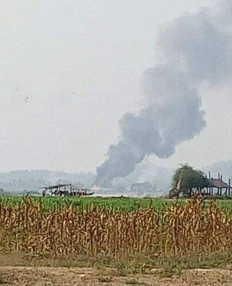 ရွှေကူမြို့နယ်အတွင်းက ရွာများ လက်နက်ကြီး ပစ်ခံနေရ