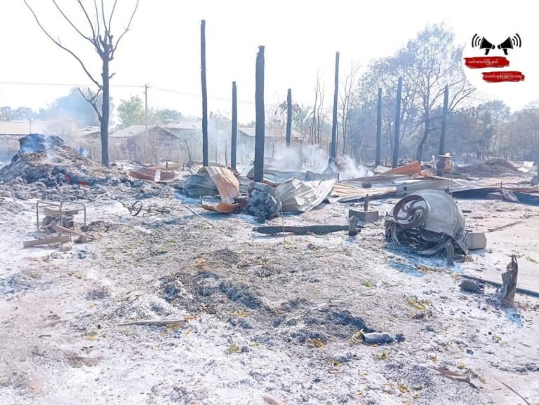 ယင်းမာပင်တွင် အမျိုးသားတစ်ဦး အပစ်ခံရပြီး ဒေသခံခြောက်ဦး အဖမ်းခံရ