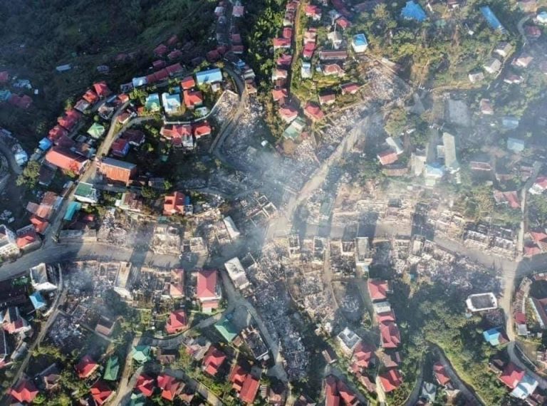 ထန်တလန်တွင် တိုက်လေယာဉ်ဖြင့်ဗုံးကြဲမှုကြောင့် ပြည်သူ ၇ ဦးသေဆုံး