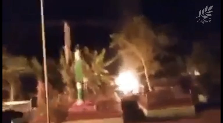 မယ်စိထာ စစ်ကောင်စီဂိတ်စခန်းအား KNLA သိမ်းပိုက်ဖျက်ဆီးခဲ့သည့်ရုပ်သံ