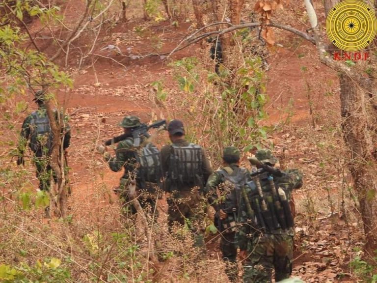 တပ်ရင်း၂၂ရင်း၊ ဗျူဟာ၆ ခုခွဲ၍ ကရင်နီပြည်နေရာအနှံ့ KNDF တိုက်ပွဲဝင်နေ