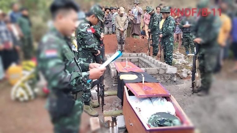 တောင်စလုံးတိုက်ပွဲတွင်း၌ KNDF တပ်ရင်းမှူးနှင့်အထူးကွန်မန်ဒိုတပ်စုမှူးတို့ကျဆုံး