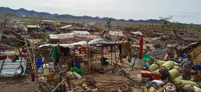 တောင်မင်းကုလားစစ်ရှောင်စခန်း အရေးပေါ်အကူညီလို