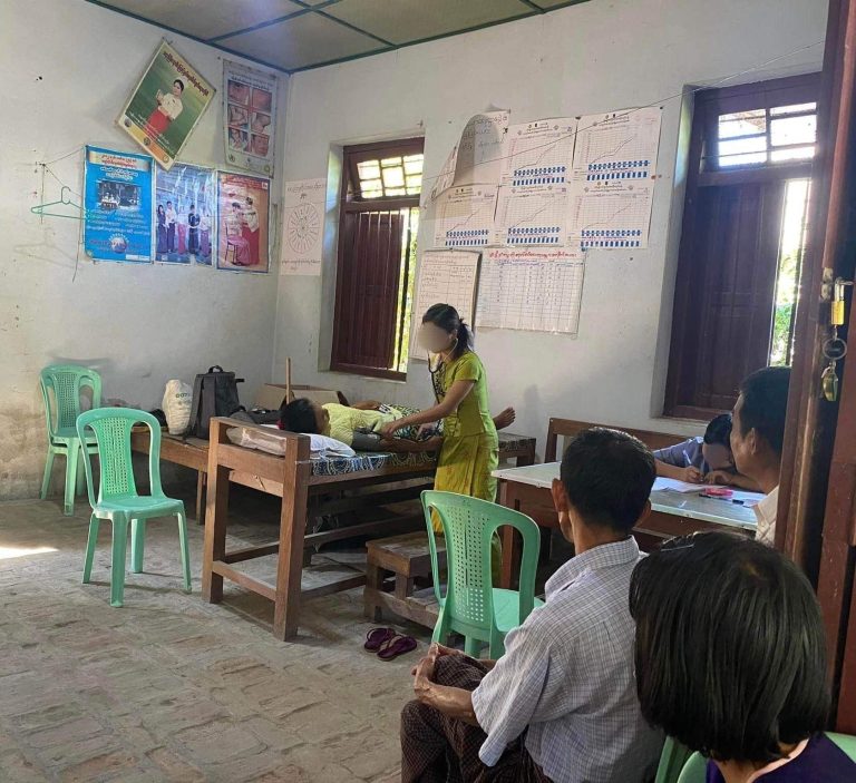 စစ်ဘေးရှောင်များကို ကုသမှုပေးရန် ဆေးဝါးအကူညီလို