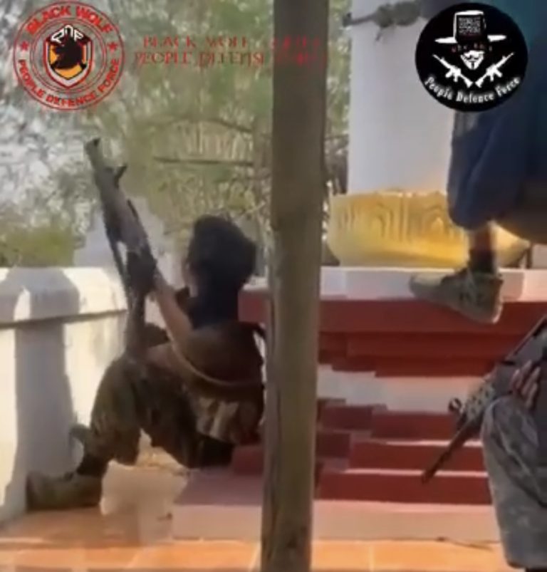 ဝက်လက် – ရွှေဘိုလမ်းပိုင်းတွင် စစ်ကောင်စီတပ်ကို ၂၄ ကြိမ် ကြားဖြတ်တိုက်ခိုက်