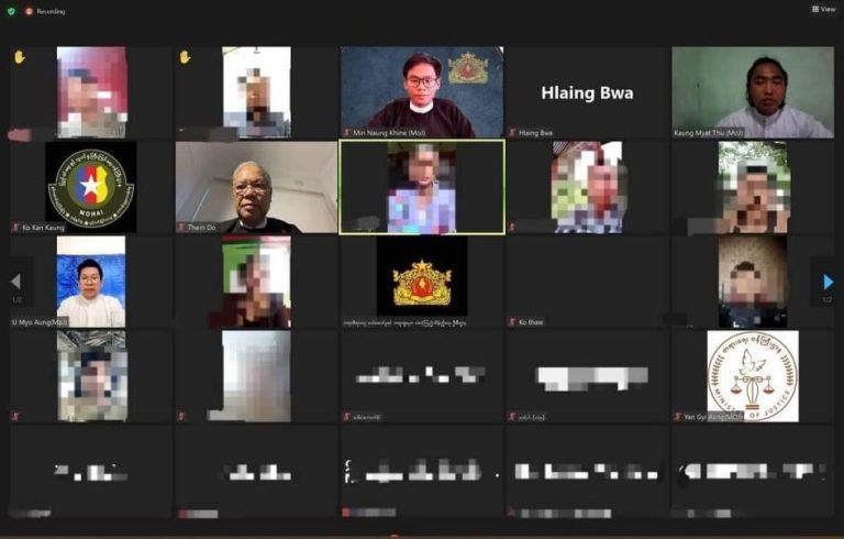 ကြားကာလတရားစီရင်ရေးအဖွဲ့မှ တရားသူကြီးတစ်ဦးကို မြန်မာ့တော်ဝင်နဂါးတပ်ဖမ်းဆီးထား