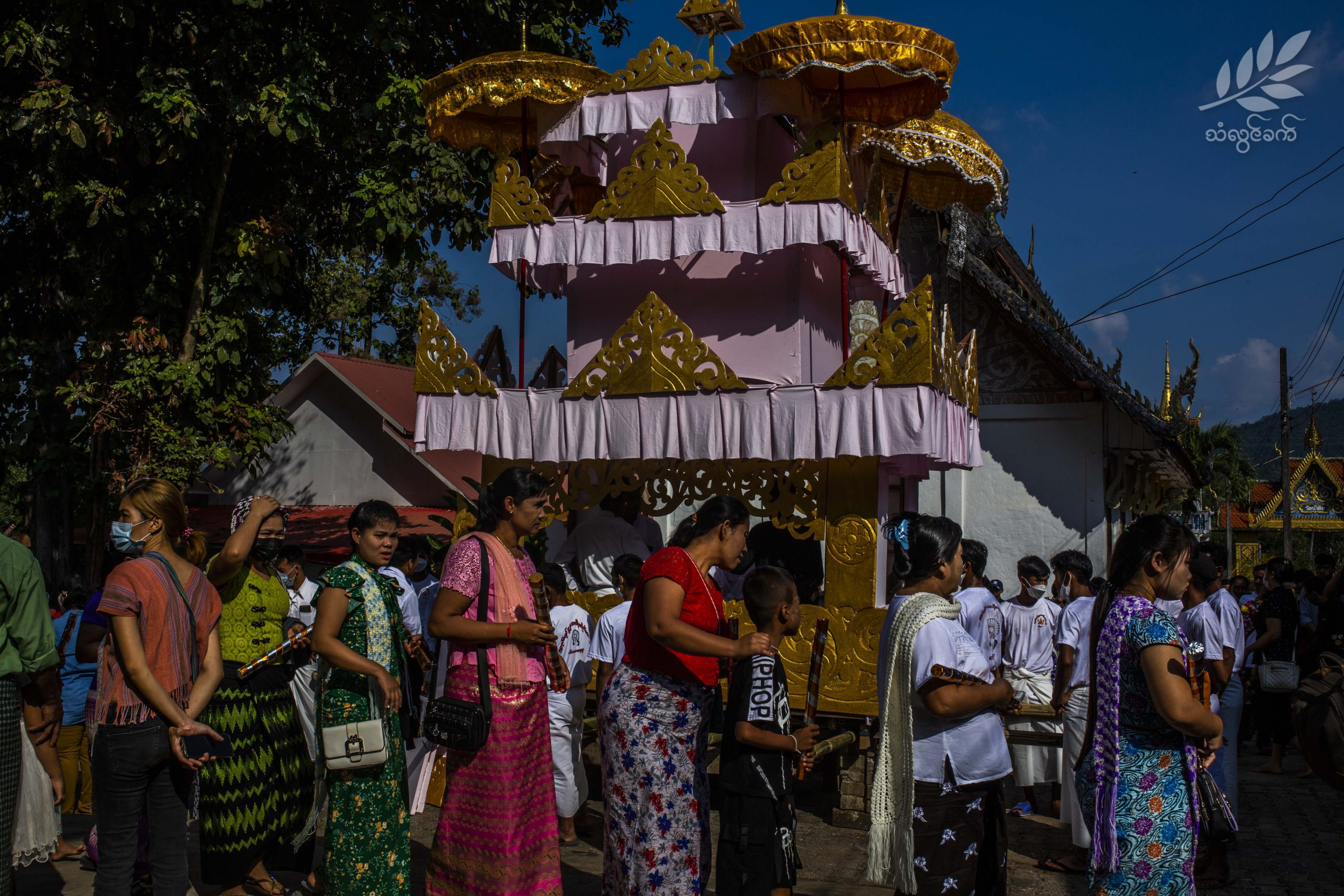 စစ်အာဏာရှင်ကို တော်လှန်ရင်း လွတ်မြောက်နယ်မြေတစ်နေရာတွင် ပျံလွန်တော်မူခဲ့သည့် မြဝတီမင်းကြီးဆရာတော်၏စျာပန