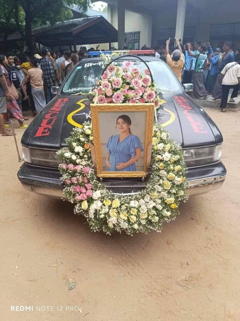 ကိုယ်ဝန်ဆောင်အမျိုးသမီးကို သတ်သွားသူများအား အမြင့်ဆုံးသေဒဏ်ချမှတ်ပေးရန် တောင်းဆို