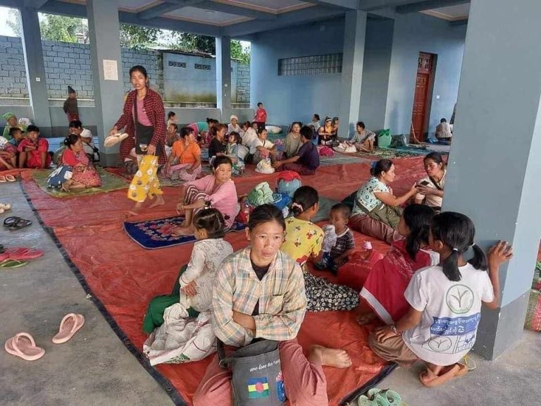 မူဆယ် စစ်ဘေးရှောင် ၁၀၀၀ နီးပါး နေရပ်မပြန်နိုင်သေး