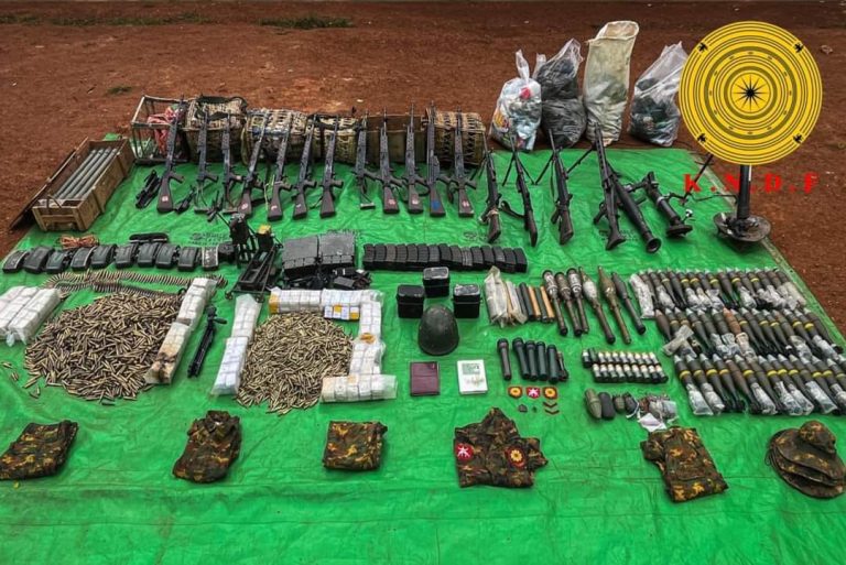 အင်အားထောင်ချီအသုံးပြုနေတဲ့ ကရင်နီပြည်ထိုးစစ်အတွင်း စစ်ကောင်စီတပ်ဖွဲ့ဝင် ၂၇၀ ကျော်သေဆုံးထား