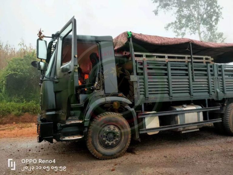 စစ်ကား၄စီးနှင့်တပ်စခန်း၂ ခုကို TNLA က ယနေ့ထပ်မံသိမ်းပိုက်