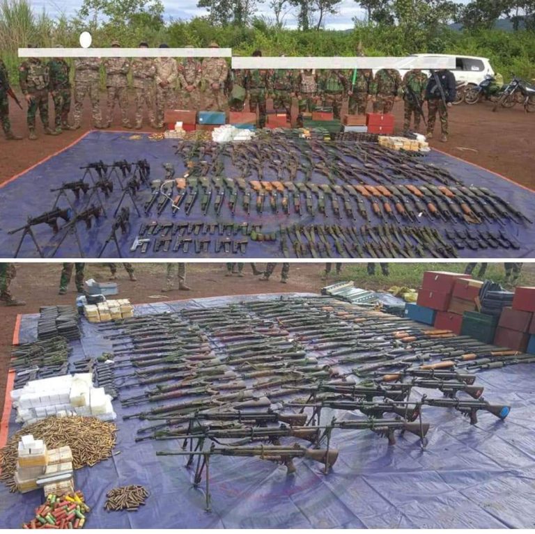 အကျဥ်းဦးစီးစခန်း ၄ ခုကို TNLAနှင့်PDFတို့ပူးပေါင်းသိမ်းပိုက်