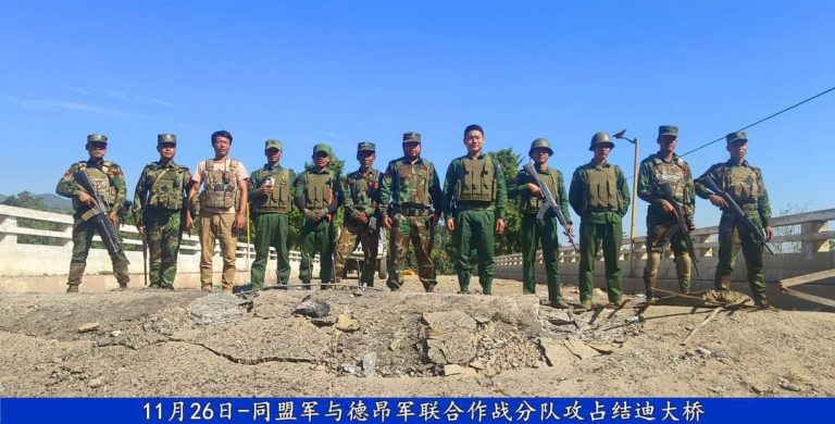 ရှမ်းမြောက်မှာ MNDAAနဲ့ TNLA တို့ လွတ်မြောက်ဒေသအဖြစ် စိုးမိုးနိုင်ဖို့ အဓိကမြို့ ၄ မြို့ကျန်