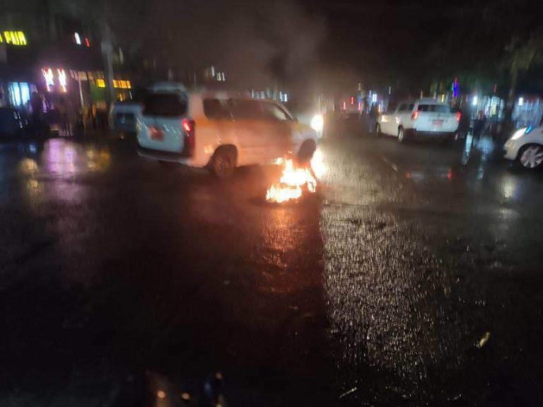 ရန်ကုန်မြို့လမ်းပေါ် ဆန္ဒပြဖြစ်စဥ် လူငယ်နှစ်ဦးသေဆုံး