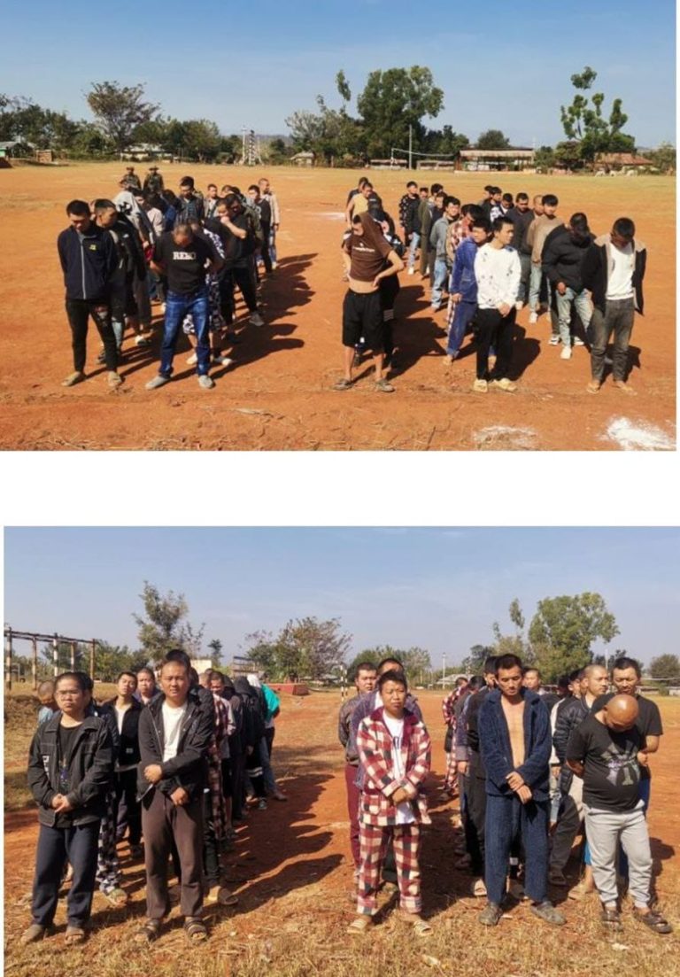 ရှမ်းပြည်နယ်တောင်ပိုင်းတွင် ကျားဖြန့်လုပ်ကိုင်သူ တရုတ်နိုင်ငံသား ၁,၀၀၀ ကျော် ဖမ်းမိ