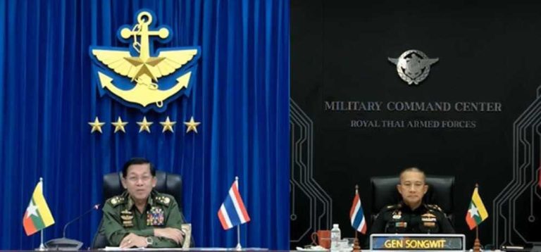 မြဝတီမြို့အနီးရှိ ကျားဖြန့်များကို နှစ်နိုင်ငံပူးပေါင်းတိုက်ဖျက်မည်ဟု စစ်ကောင်စီ ထပ်မံထုတ်ပြန်