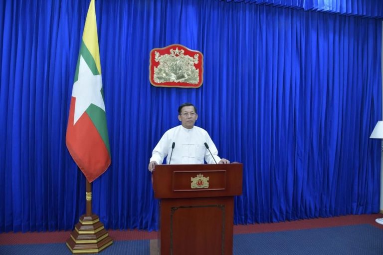 လက်နက်ကိုင်ပဋိပက္ခသည် ကောင်းကျိုးမဖြစ်ထွန်းဟု စစ်ခေါင်းဆောင်ထပ်မံပြောဆို