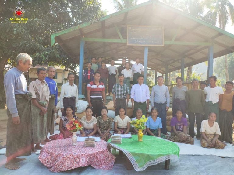 ပလက်ဝစစ်ဘေးရှောင်များအား ရက္ခိုင်အမျိုးသားအဖွဲ့ချုပ် – ULA ထောက်ပံ့ကူညီ