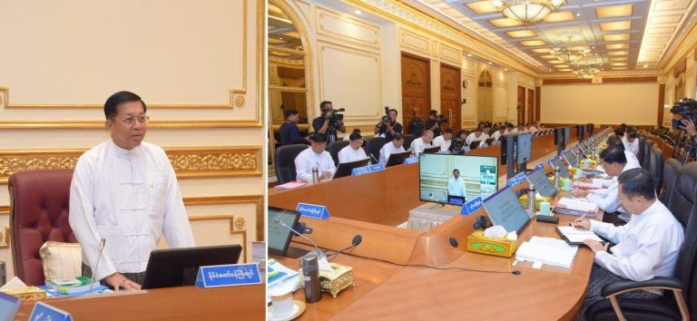 ၂၀၂၃အတွင်း နိုင်ငံ့စီးပွားရေး အပေါင်းလက္ခဏာဆောင်ခဲ့ဟု စစ်ခေါင်းဆောင်ဆို