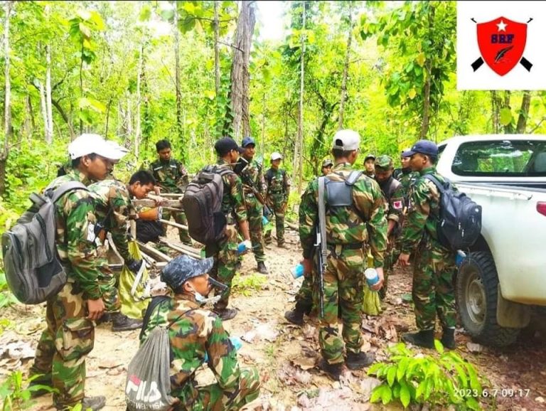 မင်းကင်းဒေသက ပျူရွာအထိုင်စခန်းအား ကာကွယ်ရေးတပ်ဖွဲ့များ သိမ်းပိုက်