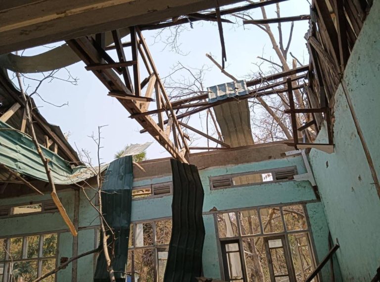 ပခုက္ကူမြို့နယ်ရှိစာသင်ကျောင်းကို စစ်ကောင်စီလေကြောင်းတိုက်ခိုက်၊ ကျောင်းဆရာ ၁ ဦး သေဆုံး