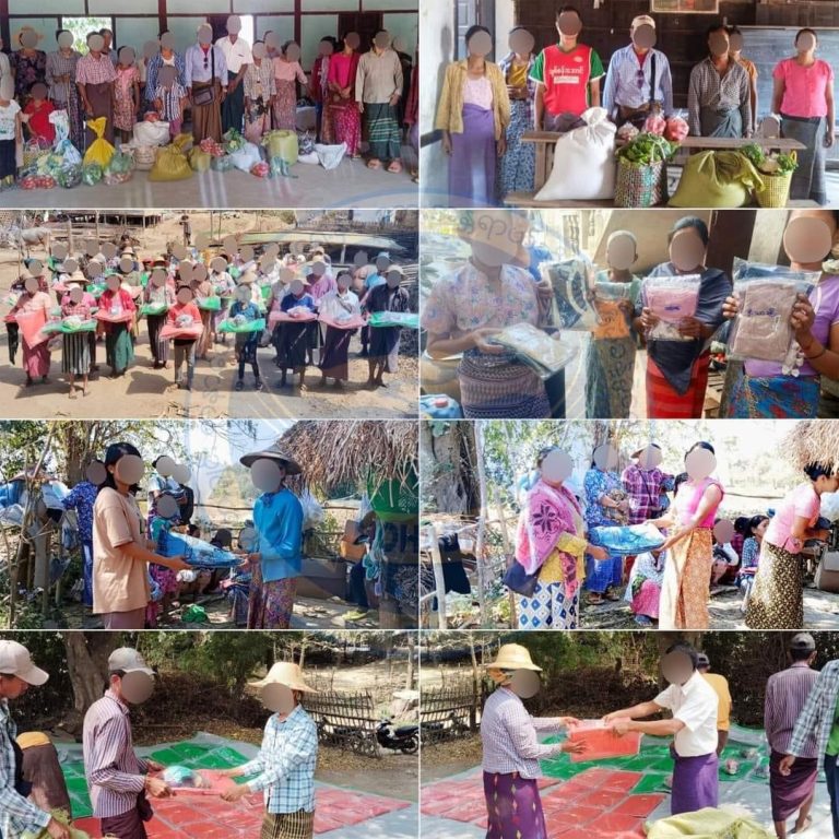 ပြီးခဲ့သည့်လအတွင်း လူသားချင်းစာနာမှုအကူအညီ ကျပ်သိန်း ၃,၅၀၀ ကျော် NUG ထောက်ပံ့