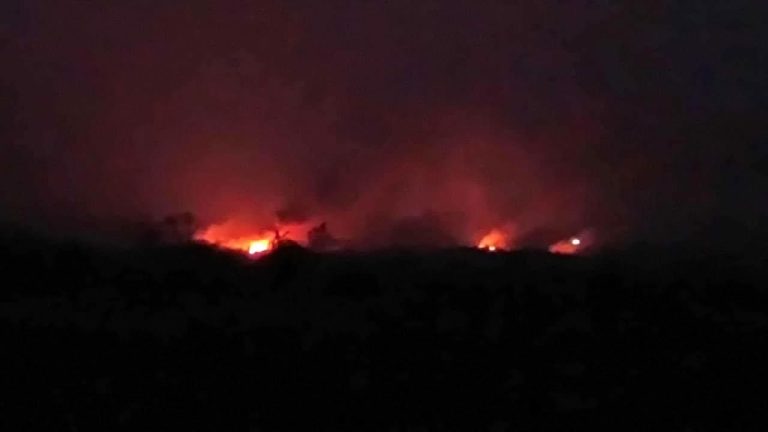 ကလေးမြို့ နန်းစောင်းပုရွာသစ်ရှိ နေအိမ်များကို စစ်ကောင်စီတပ် ၂ ရက်ဆက်တိုက် မီးရှို့