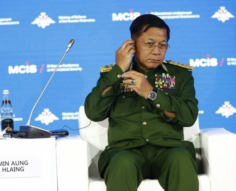 မြန်မာ့စီးပွားရေး ပြန်လည်ဦးမော့လာဟု စစ်ခေါင်းဆောင်ဆိုပြန်