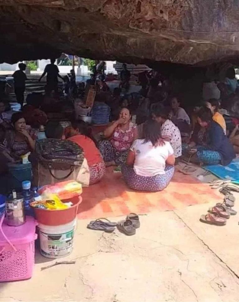 ဓမ္မသရွာမီးလောင်တိုက်သွင်းခံရမှုကြောင့် စစ်ကောင်စီကိုအမြစ်ပြတ်ချေမှုန်းမည်ဟု မွန်အဖွဲ့များပြော