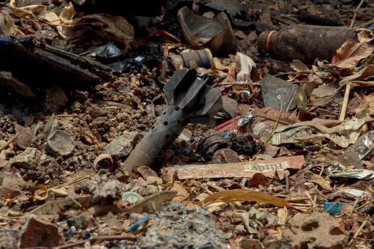 မပေါက်ကွဲသေးသည့်လက်နက်အကြွင်းအကျန်များ KNA ရှင်းလင်း