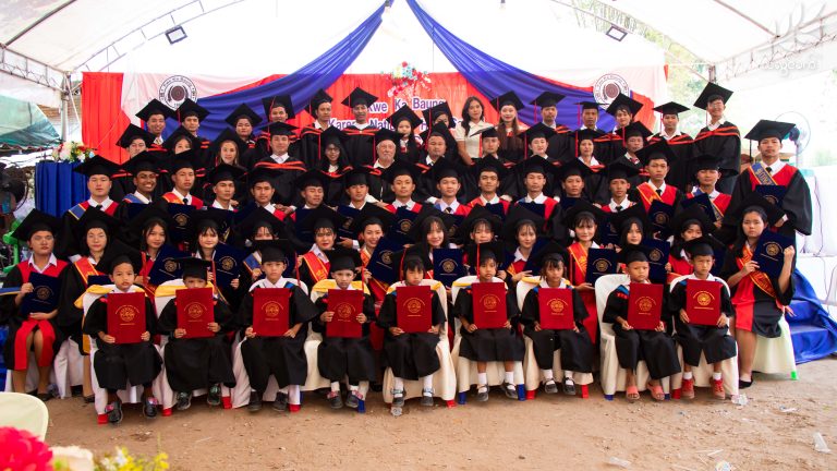 ခွဲကဘောင်ရွှေ့ပြောင်းကျောင်းတွင် အောင်လက်မှတ်ပေးအပ်ပွဲနှင့် ပညာရည်ချွန်ဆုပေးပွဲကျင်းပ