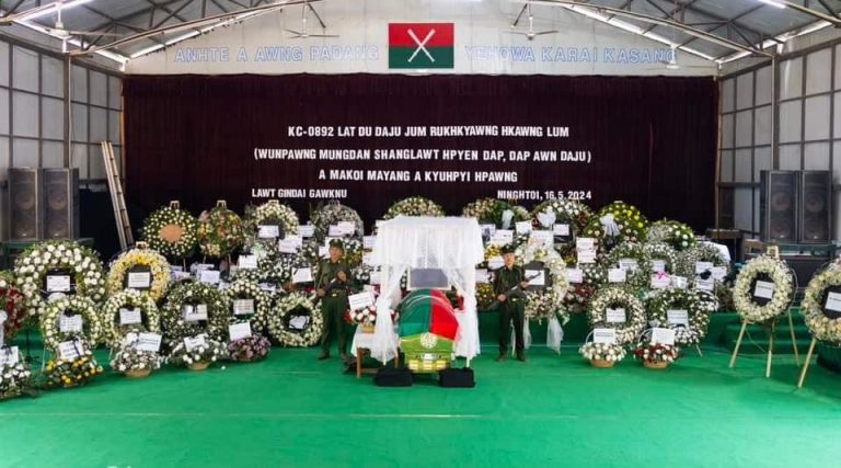 KIA စစ်ဦးစီးချုပ်စျာပန လိုင်ဇာတွင်ပြုလုပ်မည်