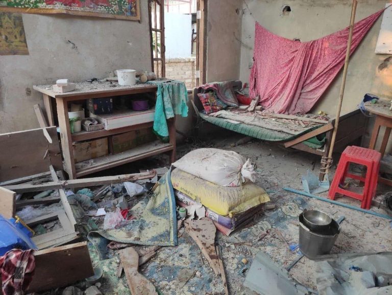 လက်နက်ကြီးကြောင့် နောင်ချိုဒေသခံ ၇ ဦးထက်မနည်းထိခိုက်ဒဏ်ရာရ