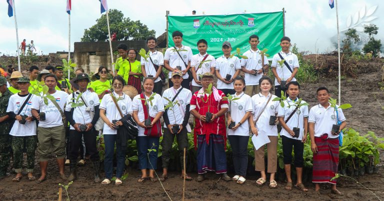 ကော်သူးလေသစ်ပင်စိုက်လ (Kawthoolei Tree Plantation Month) အထိမ်းအမှတ်ပွဲ ကျင်းပ