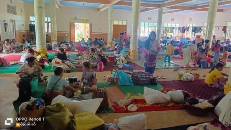 တစ်ပတ်အတွင်း ကျောက်မဲမြို့နေပြည်သူ ၄,၀၀၀ ကျော် နေရပ်စွန့်ခွာတိမ်းရှောင်ရ