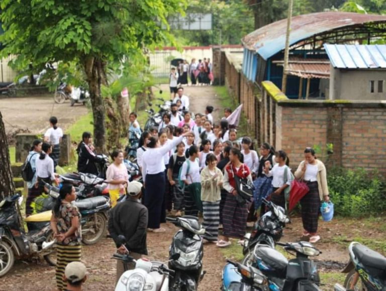 စစ်ကောင်စီလေကြောင်းရန်ကိုစိုးရိမ်သဖြင့် ရှမ်းမြောက်တွင် ကျောင်းများပိတ်ထား