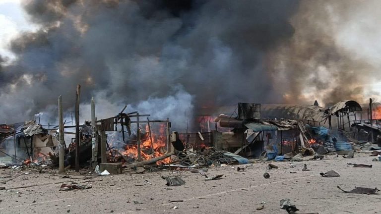 ကွတ်ခိုင်တွင် စစ်ကောင်စီလေကြောင်းတိုက်ခိုက်မှုကြောင့် သေဆုံးသူ ၆ ဦးအထိရှိလာ