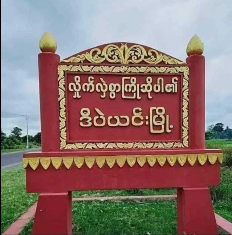 ဒီပဲယင်းနေအိမ်တွေကို စစ်ကောင်စီ မီးတင်ရှို့နေ