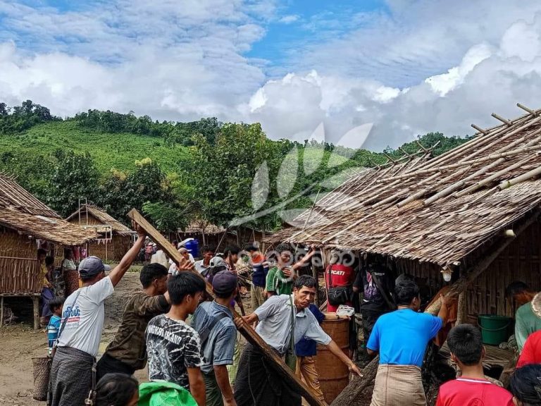 ဆောနယ်က ရေးဘေးသင့် စစ်ရှောင်များ အကူညီလိုအပ်နေ