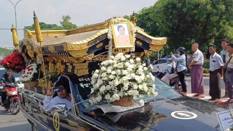 NLD ပါတီ ဒုတိယဥက္ကဌ ဒေါက်တာ ဇော်မြင့်မောင်၏ စျာပန အခမ်းအနား