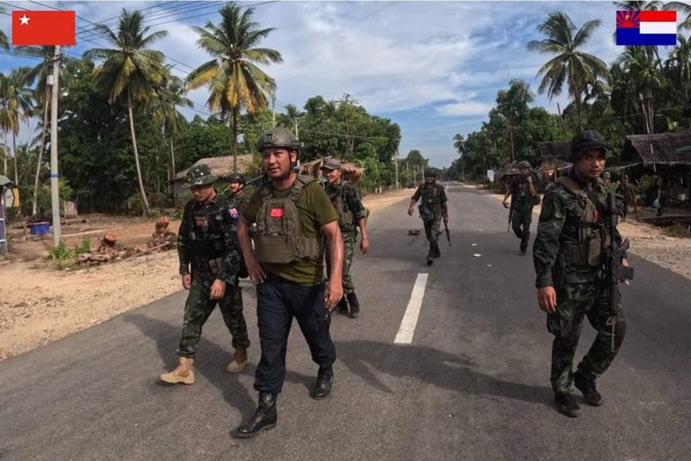 မြိတ် – ပုလော ပြည်ထောင်စုလမ်းပိုင်းတွင် တိုက်ပွဲပြင်းထန်