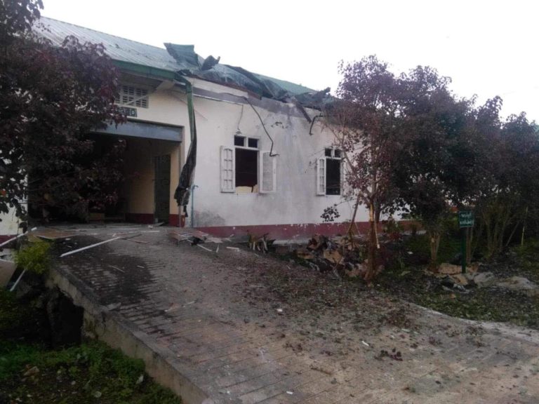 စစ်ကောင်စီလေကြောင်းဖြင့် ဗုံးကြဲသဖြင့် ကွတ်ခိုင်ဒေသခံ တစ်ဦး သေဆုံး