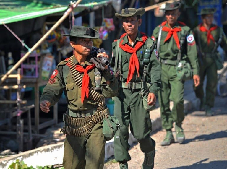 ပျူအဖွဲ့ဝင် တိုက်ခိုက်ခံရပြီးနောက် တင်းတိပ်ကျေးရွာကို စစ်ကောင်စီက ဝင်ရောက်စီးနင်း