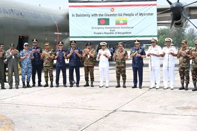 ငလျင်ဘေးဒဏ်သင့်မြန်မာသို့ ကူညီရန် နိုင်ငံတကာအဖွဲ့များ ဆက်တိုက် ရောက်ရှိ