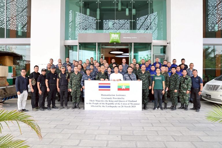 ငလျင်ဘေးကယ်ဆယ်ရန်အတွက် ထိုင်းနိုင်ငံမှ ဒုတိယအသုတ်စေလွှတ်