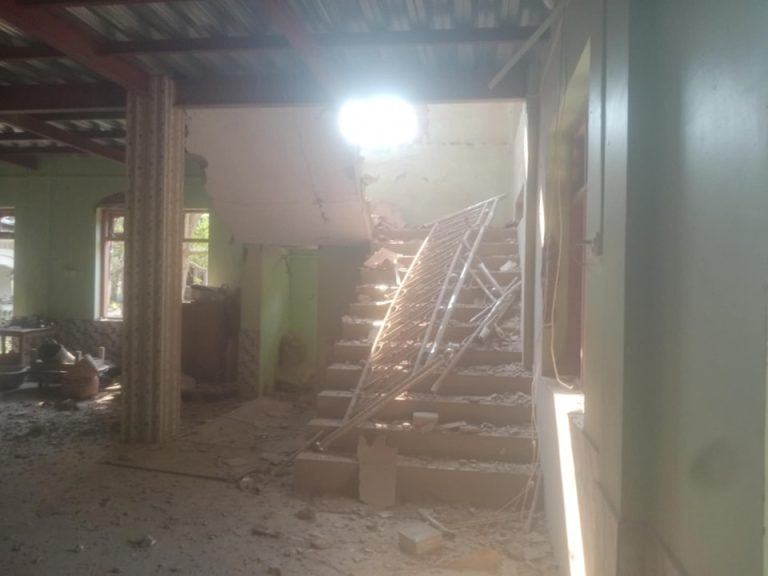 ယာယီအပစ်ရပ်ထားသော စစ်ကောင်စီတပ်မှ လေကြောင်းတိုက်ခိုက်၍ ကိုရင် သုံးပါး အပါအဝင် ငါးဦး သေဆုံး