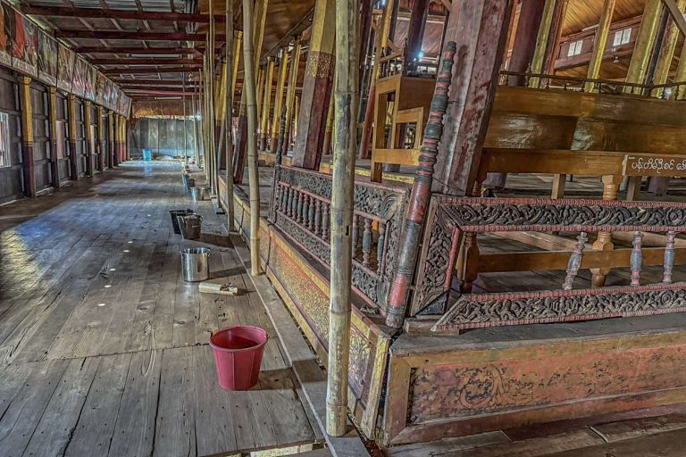 အလျင်အမြန် ထိန်းသိမ်းစောင့်ရှောက်ဖို့ လိုအပ်နေတဲ့ အင်းလေးဒေသက ကြောင်ခုန်ကျောင်း