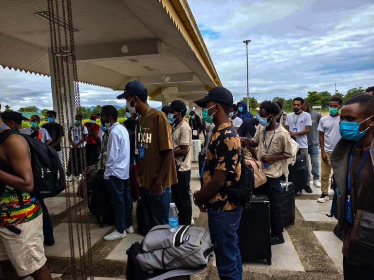 ကျားဖြန့်မှ အီသီယိုးပီးယားနိုင်ငံသား ၄၀ ကျော် ယနေ့ထပ်မံ လွှဲပြောင်း